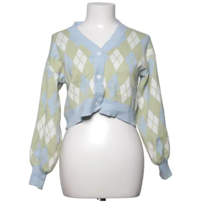 Cardigan (Blå, Grøn, Hvid) fra Princess Polly Akryl, Polyamid, Polyester