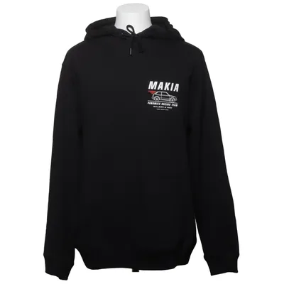 Sweat à capuche (Noir) de Makia Coton biologique