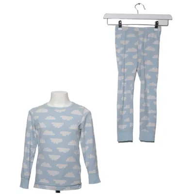 Pyjama (Bleu, Blanc) de Me&i Élasthane, Coton biologique