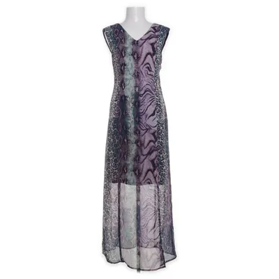 Maxi jurk (Lila, Meerkleurig) van Alice Bizous Polyester