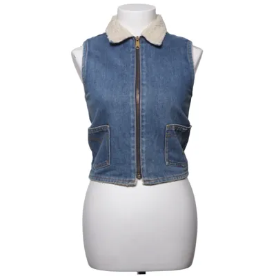 Gilet en jean (Bleu, Beige) de Gugi