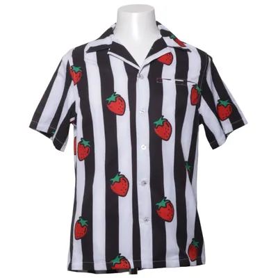Kortärmad skjorta (Svart, Vit, Röd, Grön) från Nikben Elastan, Polyester