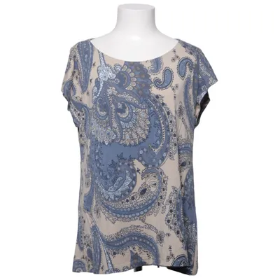 Top (Blue, Beige) from Rabalder Elastane, Modal