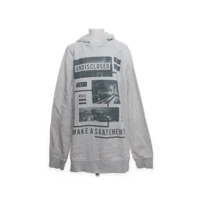 Hoodie (Gray) from Skate Nation Cotton, Polyester