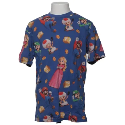T-shirt (Blau, Mehrfarbig) von H&M x Marvel Baumwolle