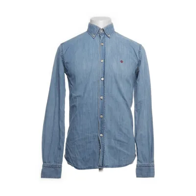 Denim blouse (Blauw) van Morris Katoen