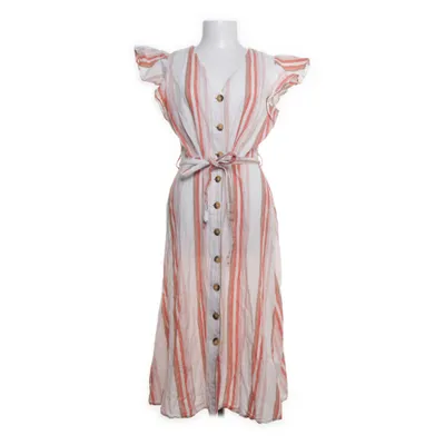 Dress (White, Multicolored, Orange) from C&A Cotton, Linen