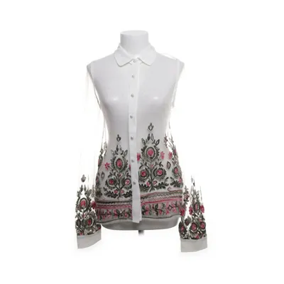 Shirt (Wit, Meerkleurig) van Manosque Polyester, Viscose