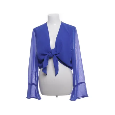 Wrap top (Blue) from Bubbleroom Polyester