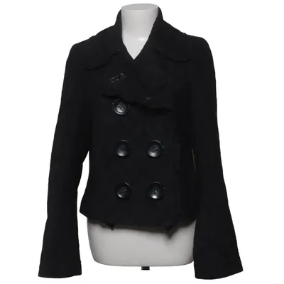 Cabanjacke (Schwarz) von Bruuns Bazaar Baumwolle, Wolle