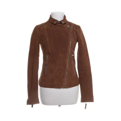 Bikerjacka (Brun) från Esmara by Heidi Klum Polyester, Skinn