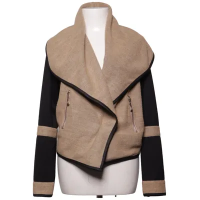 Cardigan (Beige, Black) from Lolive Verte Polyester