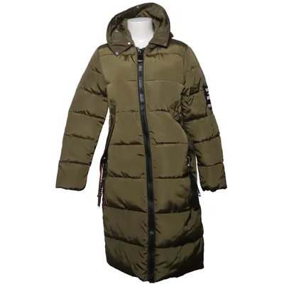 Vinterfrakke (Grøn) fra Xueyuge Polyester
