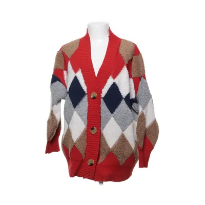 Cardigan (Red, Multicolored) from Remix Polyamide, Polyester
