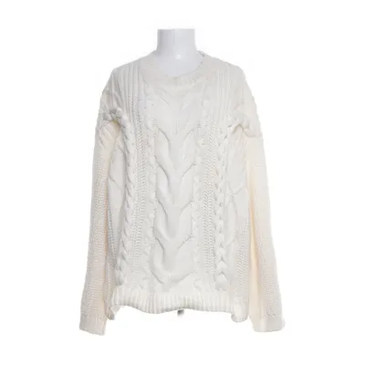 Sweater (Hvid) fra H&M Polyester, Uld