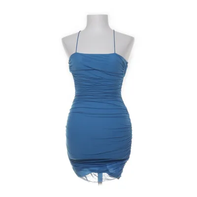 Cocktailjurk (Mesh Ruched Front Dress) van NLY One Elastaan, Polyester