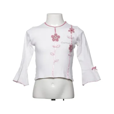 Long sleeve T-shirt (White, Pink) from Carmen