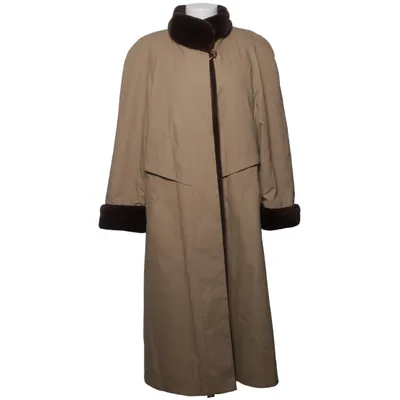 Coat (Beige, Brown) from Kärner Acrylic, Polyester