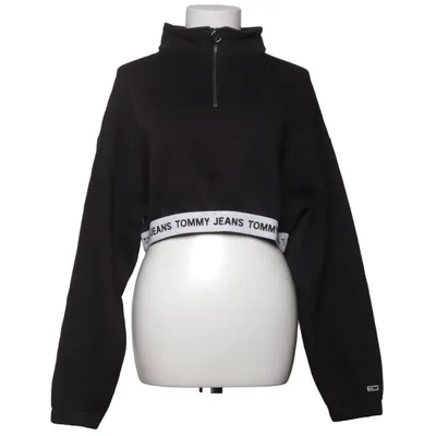 Sweatshirt (Sort) fra Tommy Hilfiger Jeans Bomuld