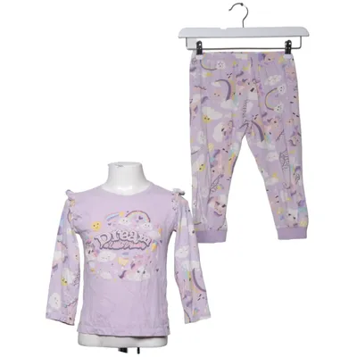 Pyjamasz (Lilla, Flerfarvet) fra Softer Days Bomuld
