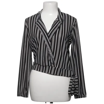 Blouse portefeuille (Noir, Blanc) de Don´t call me Jennyfer