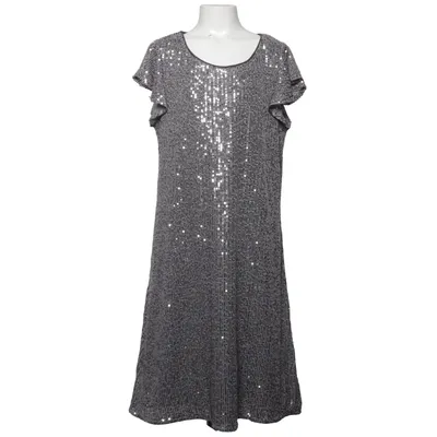 Cocktailklänning (Grå) från KappAhl Elastan, Polyester