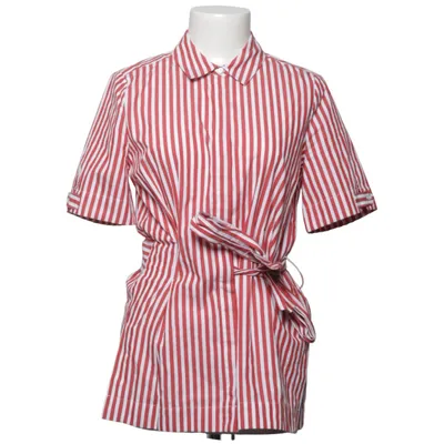 Skjortekjole (Rød, Hvid) fra InWear Atelier Bomuld