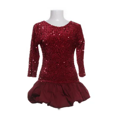 Dress (Red) from J&L Paris Elastane, Polyester, Viscose