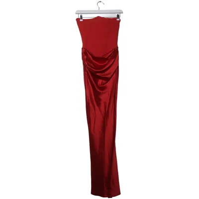 Avondjurk (Rood) van House of CB Acetaat, Gerecycled polyester