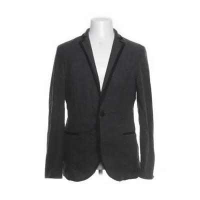 Blazer (Grå, Sort) fra Zara Man Bomuld, Uld, Polyester