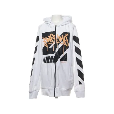 Huvtröja (Vit, Svart, Orange) från Chapter Young Bomull, Polyester