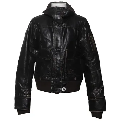 Bomber jacket (Brown) from Lab Industries Polyester, Polyurethane, Viscose