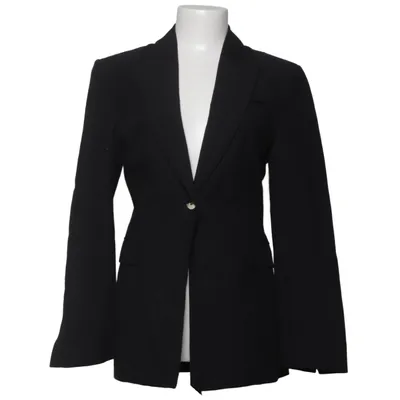 Kavaj (Svart) från H&M Premium Quality Bomull, Linne, Polyester, Viskos