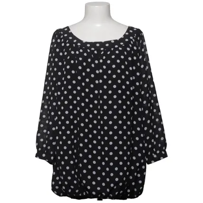 Blouse (Zwart, Wit) van Lovedrobe