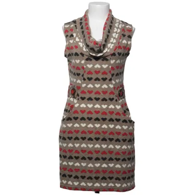 Jurk (Meerkleurig, Beige) van Smashed Lemon Elastaan, Polyester