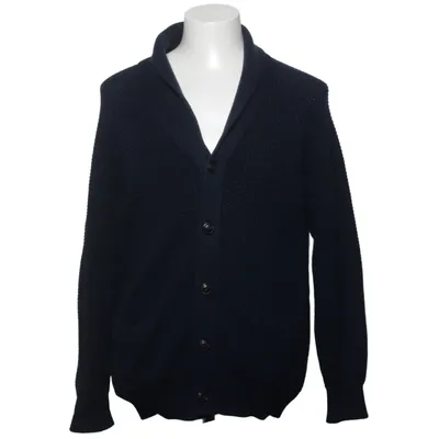 Cardigan (Blauw) van Mango Man Katoen, Polyamide
