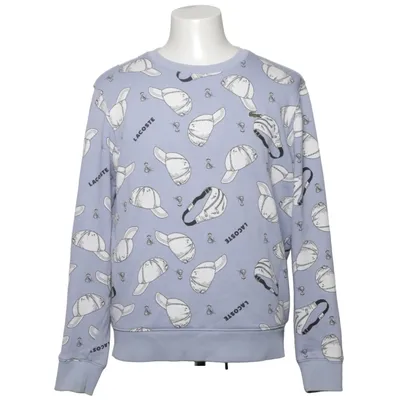 Sweatshirt (Lilla, Flerfarvet) fra Lacoste Live Bomuld, Elastan