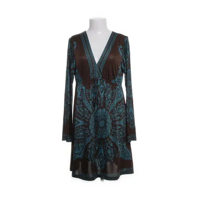 Robe (Marron, Bleu) de BPC Élasthane, Polyester