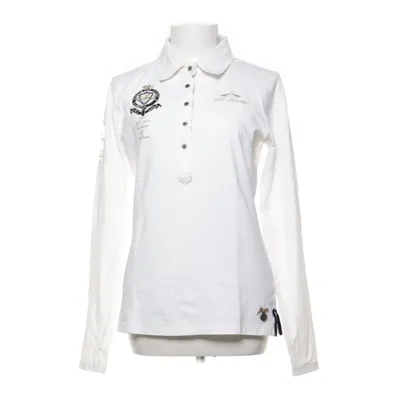 Pikétröja (Vit) från HV Society Bomull, Elastan