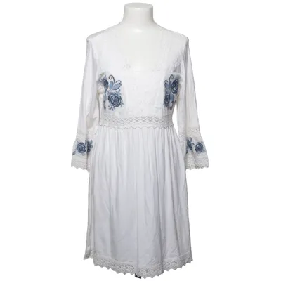 Robe (Blanc, Bleu) de Womens Collection by KappAhl Coton, Élasthane, Viscose