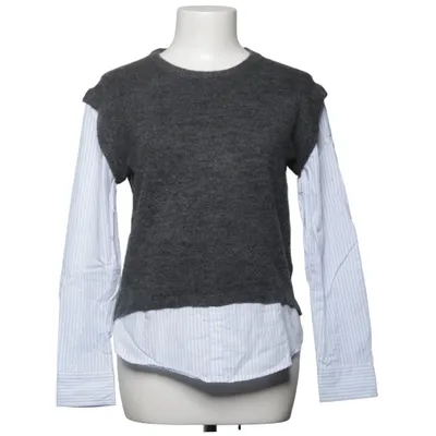 Pull sans manches (Gris, Bleu, Blanc) de Up2Fashion Acrylique, Coton, Élasthane, Polyamide