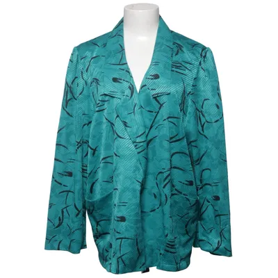 Blazer (Turkis, Sort) fra Bloch Design Polyester