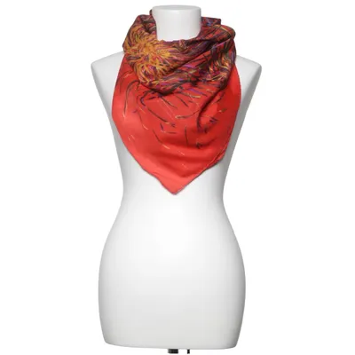 Shawl (Red, Multicolored) from Christian Polyester