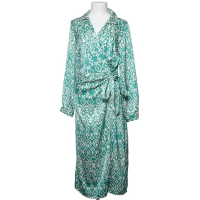 Robe portefeuille (Vert, Blanc) de Quiz Polyester