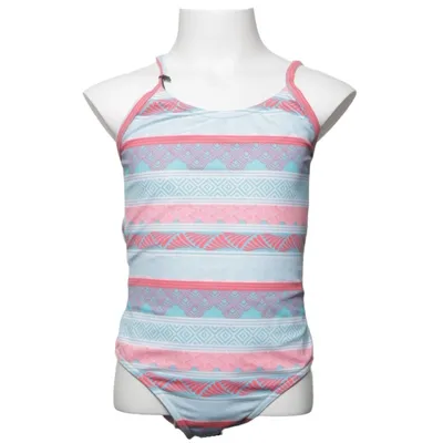 Maillot de bain une pièce (Bleu, Rose, Multicolore) de Decathlon Élasthane, Polyester