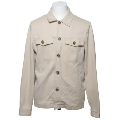 Overshirt (Beige) from Selected Homme Elastane, Organic cotton, Recycled polyester