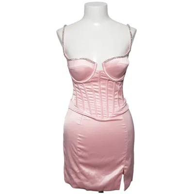 Cocktail dress (Pink) from Oh Polly Elastane, Polyester
