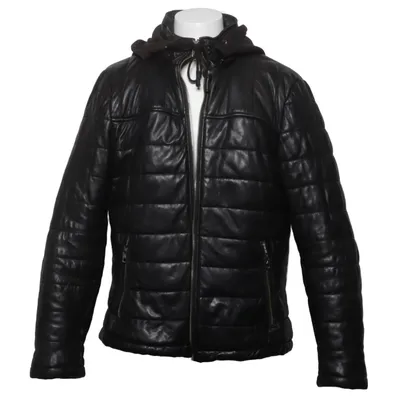 Veste en cuir (Noir) de Be Edgy Cuir, Polyester