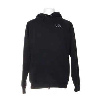 Sweat à capuche (Noir) de Kappa Coton, Polyester