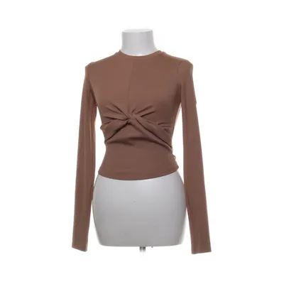 Crop top (Beige) från Bershka Elastan, Polyester